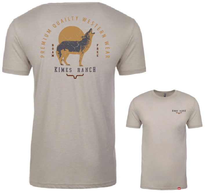 Kimes Ranch Sand Men's Howl T-Shirt MSH0000133-SAND