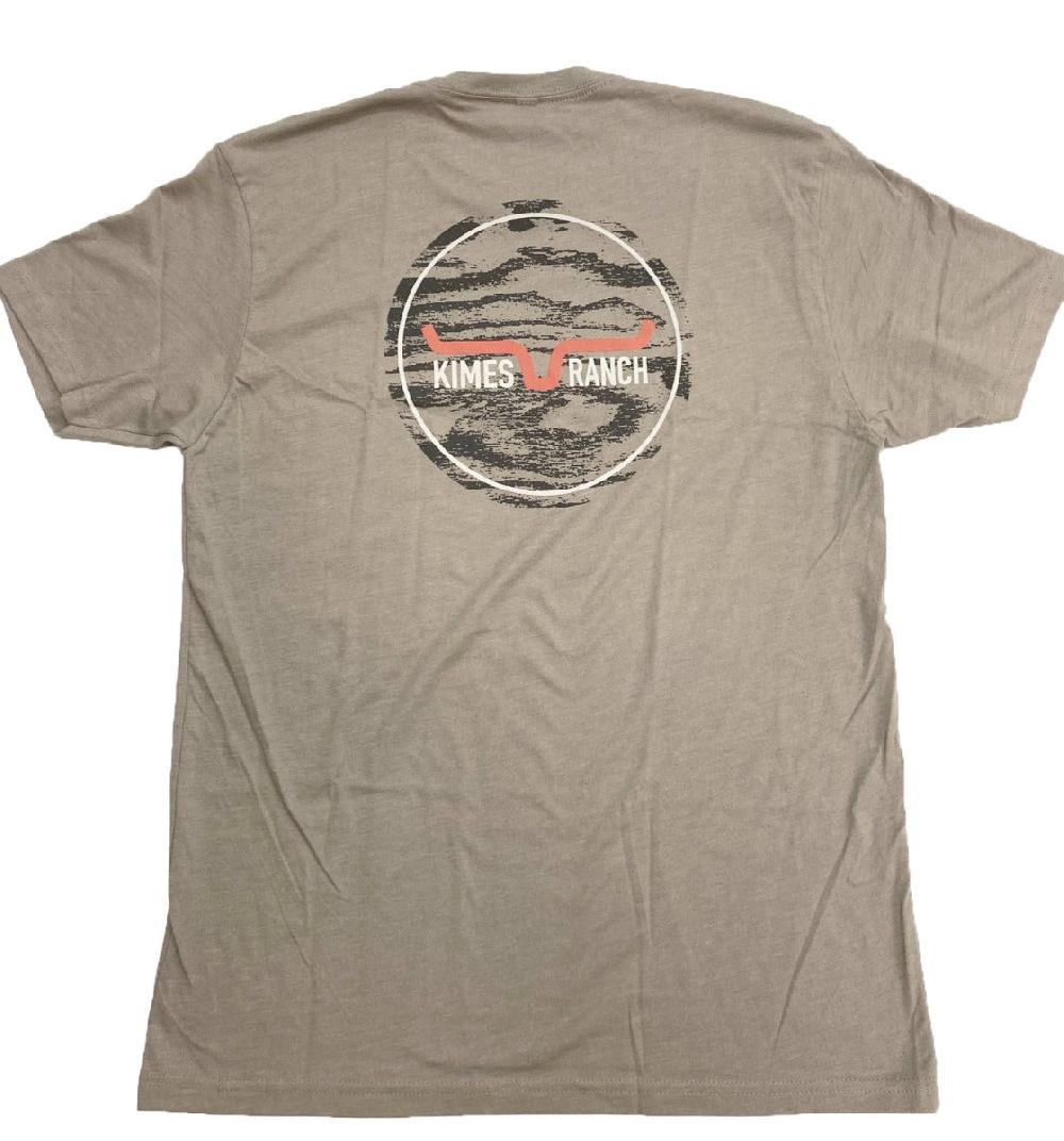 Kimes Ranch Stone Grey Woody Men's Short Sleeve T-Shirt MSH0000029