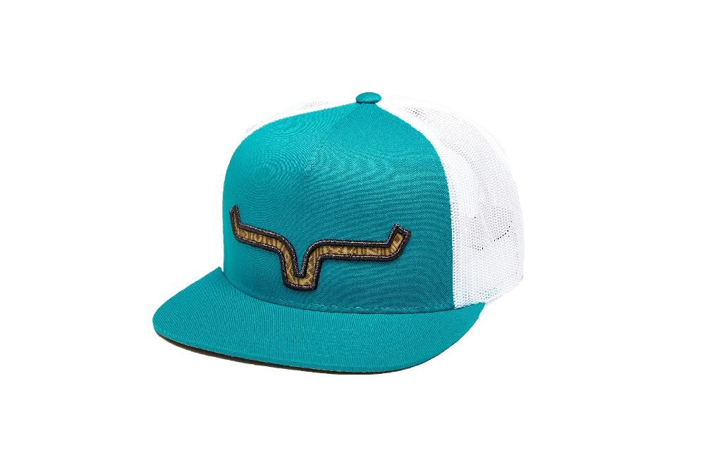 Kimes Ranch Teal Delano Trucker Cap UHA0000117-TEAL