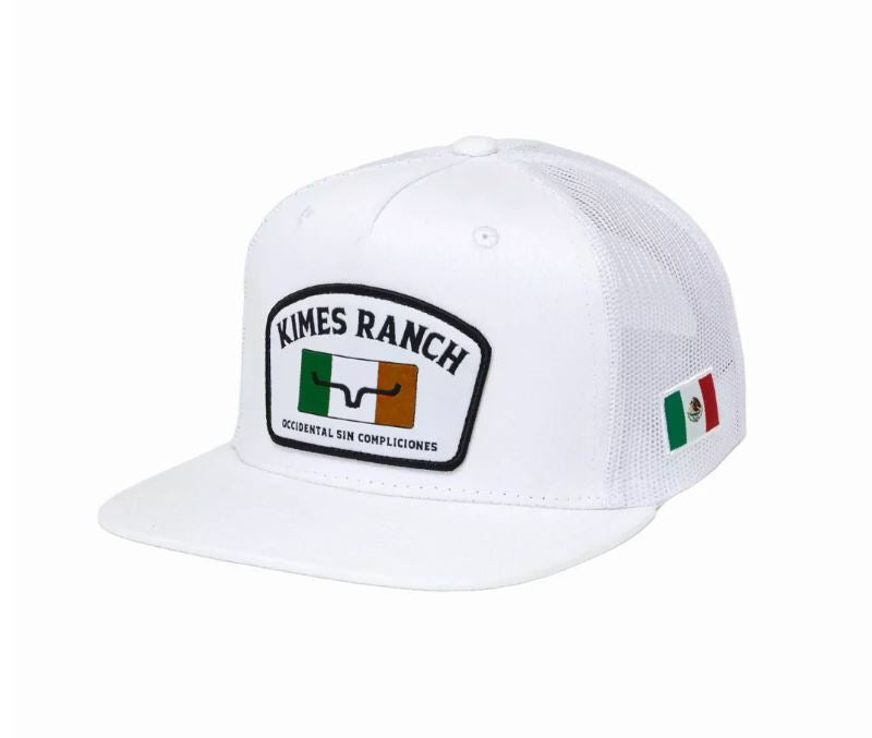 Kimes Ranch White Bandera BallCap BANDERA-WHT