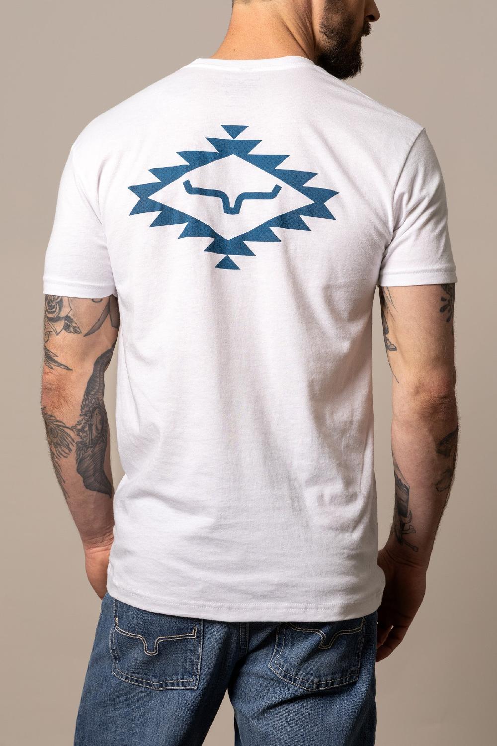 Kimes Ranch White San Juan Short Sleeve Tee Shirt MSH0000120