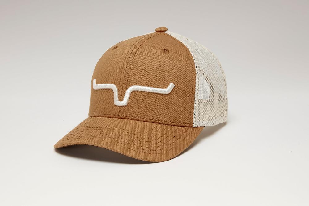 Kimes Ranch WW Brown Weekly Trucker Hat WTC-WWBRN