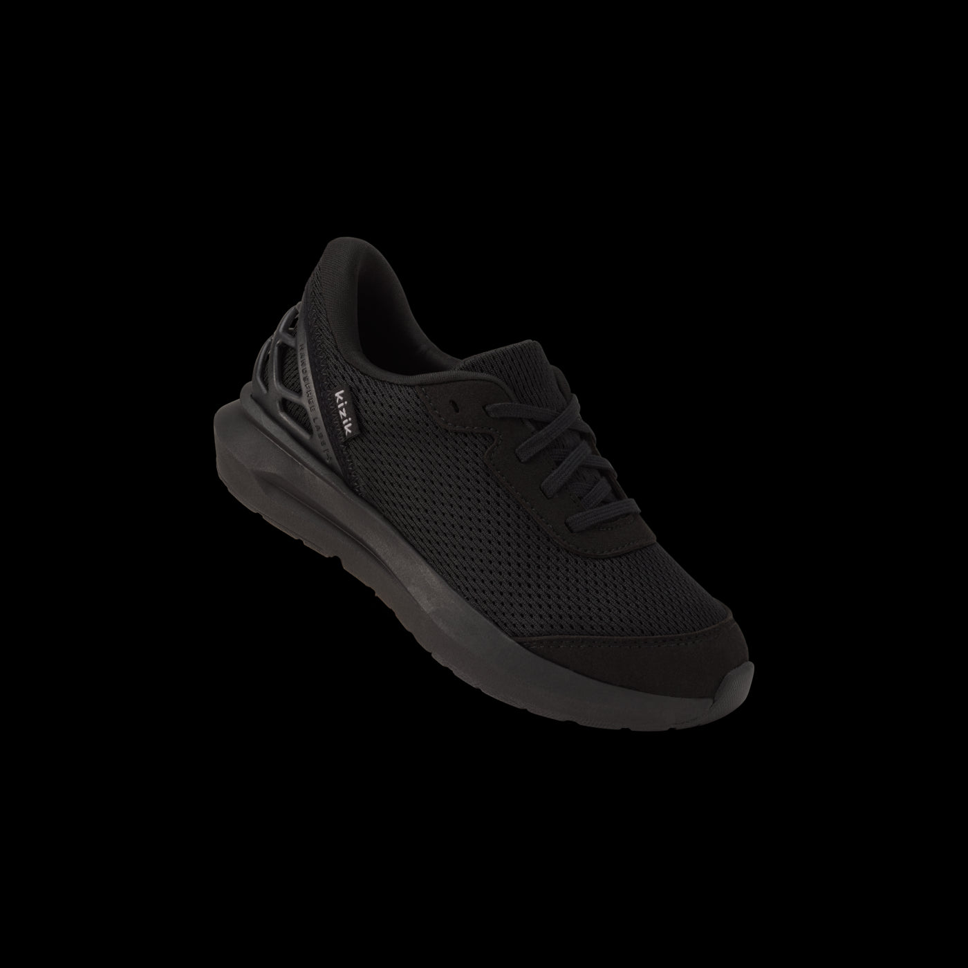 Kizik All Black Athens 2 Little Kid Hands Free Step In Sneakers LATH2502