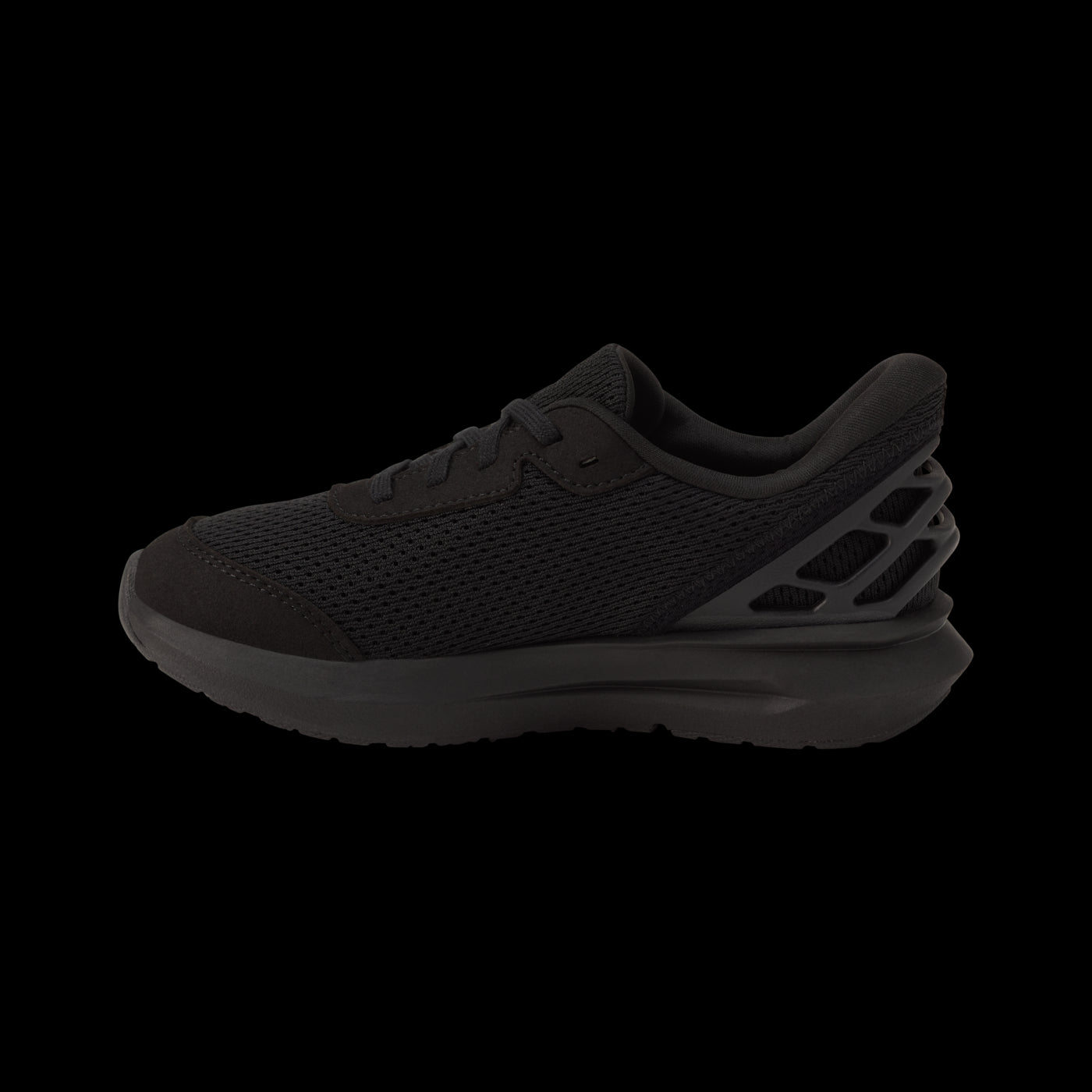 Kizik All Black Athens 2 Little Kid Hands Free Step In Sneakers LATH2502