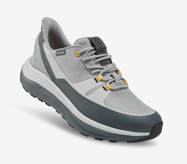 Kizik Alloy/Poppyseed Men's London All-Terrain Shoes MLONGY15