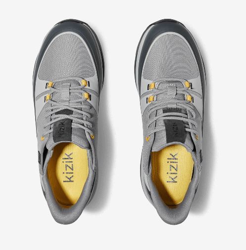 Kizik Alloy/Poppyseed Men's London All-Terrain Shoes MLONGY15