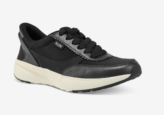 Kizik Black/Pristine Paris Women's Shoes WPARBK17