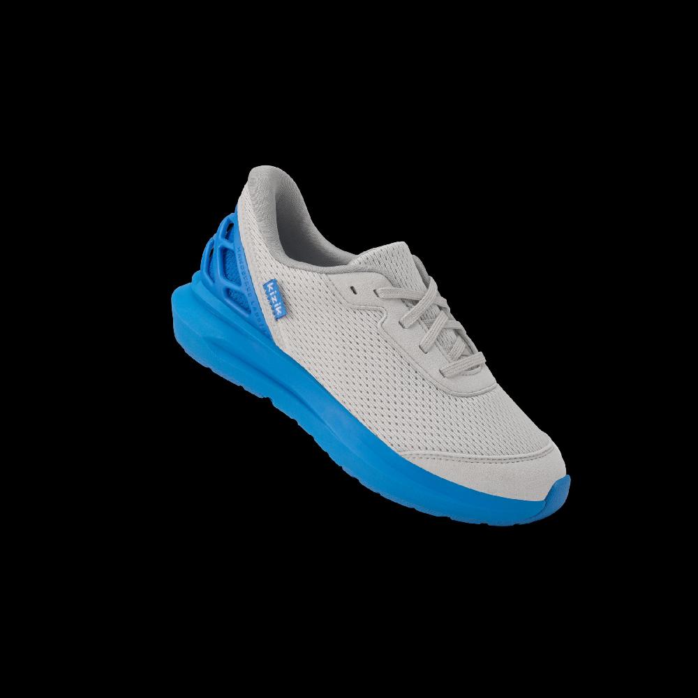 Kizik Harbor Mist/Super Sonic Athens 2 Big Kids Hands Free Step In Sneakers BATH2509