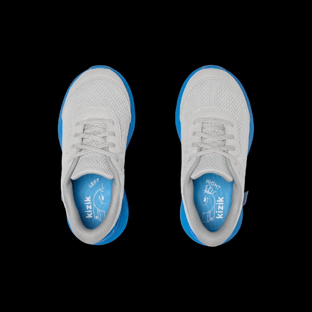 Kizik Harbor Mist/Super Sonic Athens 2 Little Kids Hands Free Step In Sneakers LATH2509