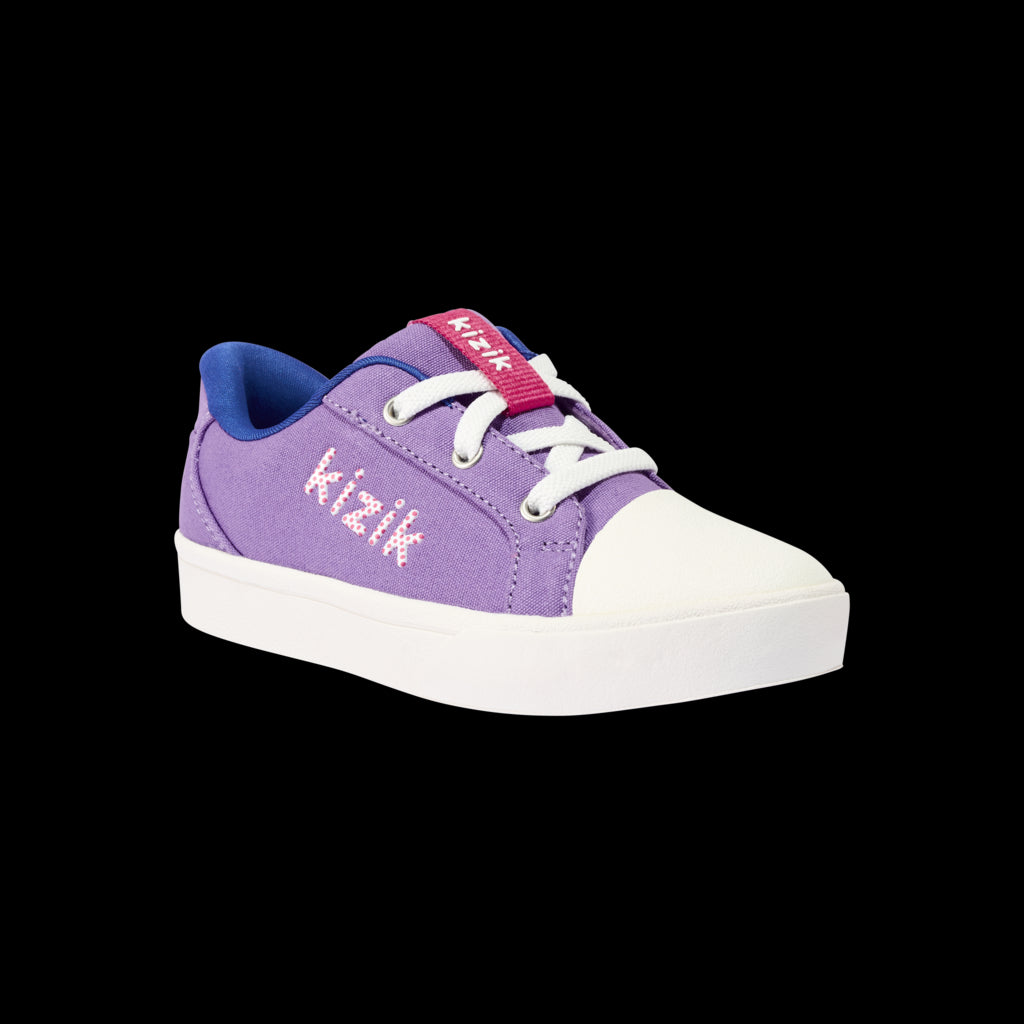 Kizik Paisley Purple Brewster Toddler Kids' Slip In Sneakers KBREPP