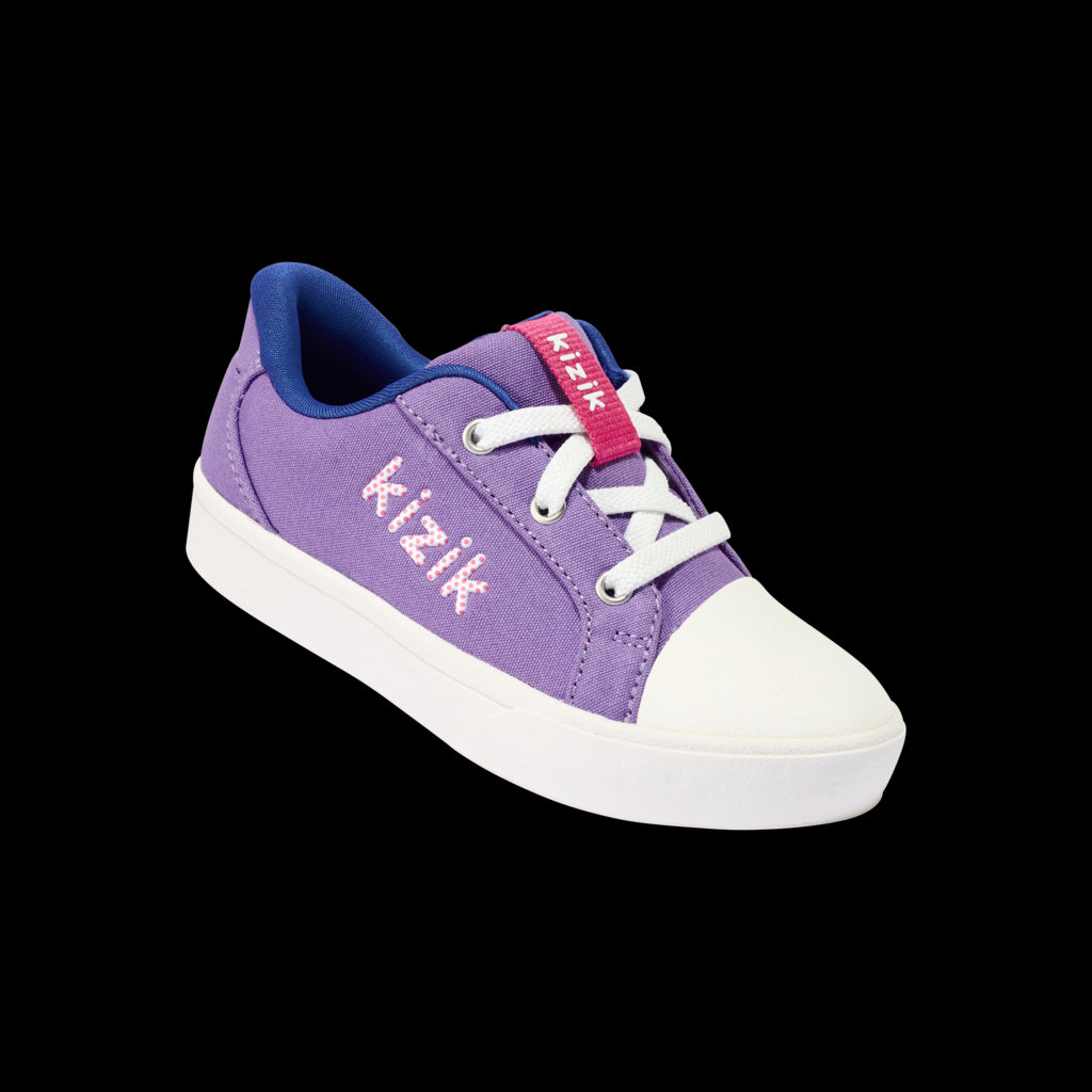 Kizik Paisley Purple Brewster Toddler Kids' Slip In Sneakers KBREPP