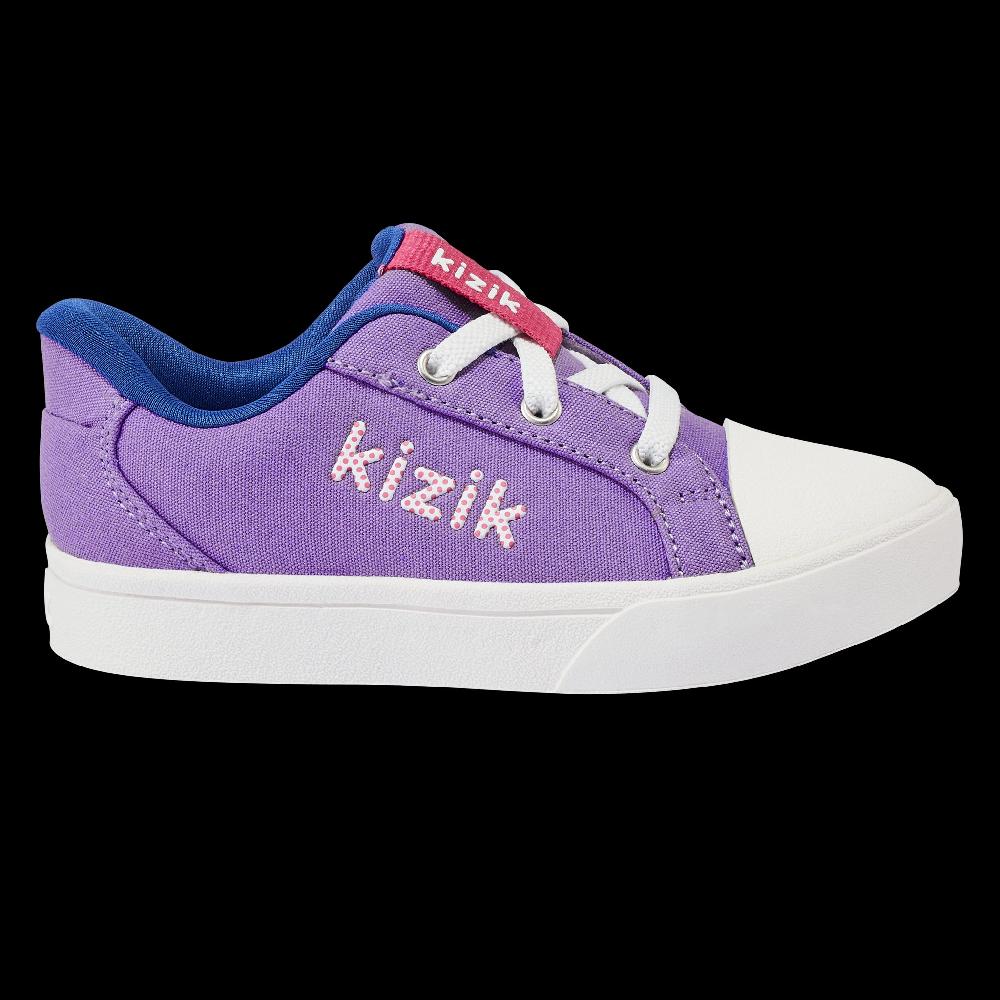 Kizik Paisley Purple Brewster Toddler Kids' Slip In Sneakers KBREPP