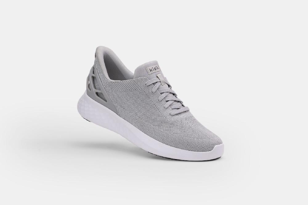 Kizik Slate Grey Athens Women's Sneakers DATHLG01