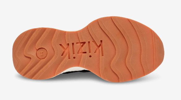 Kizik White/Black Women's Monaco Hands-Free Sneakers WMON2503