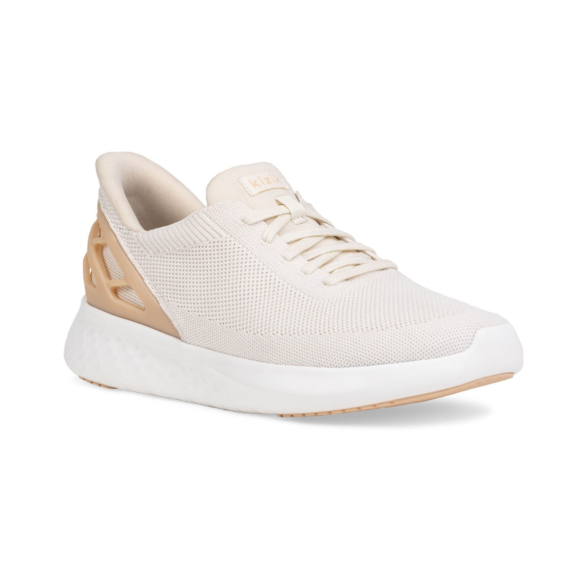 Kizik White Cream Athens Women's Sneakers DATHWC06
