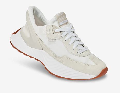 Kizik White/Moonbeam Women's Monaco Hands-Free Sneakers WMON2501