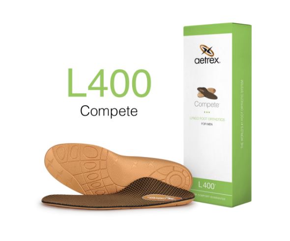 L400M Mens Lynco Sports Orthotic Insole With Cupped Heel