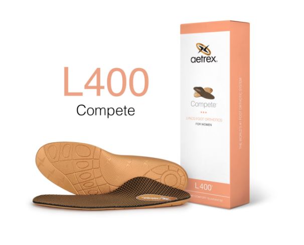 L400W Womens Lynco Sports Orthotic Insole With Cupped Heel
