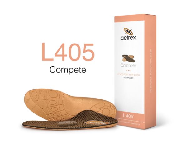 L405W Womens Lynco Sports Orthotic With Cupped Heel and Metatarsal Pad