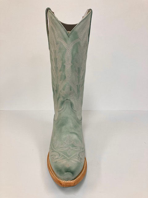 Lane Boots Chalky Turquoise Lexington 13 Inch Snip Toe Women's Boots LB0488M