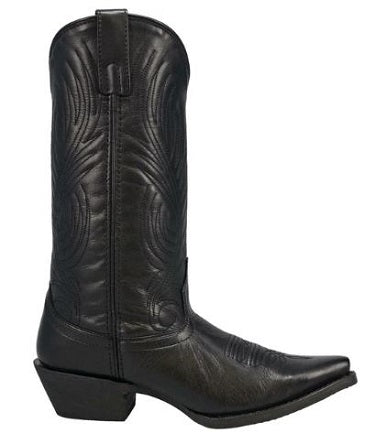 Laredo Black #TBT Women's Leather Snip Toe Boot 51160