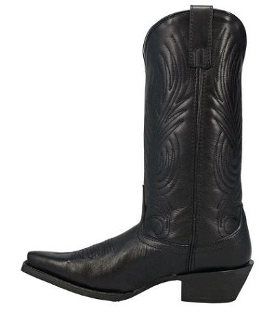 Laredo Black #TBT Women's Leather Snip Toe Boot 51160