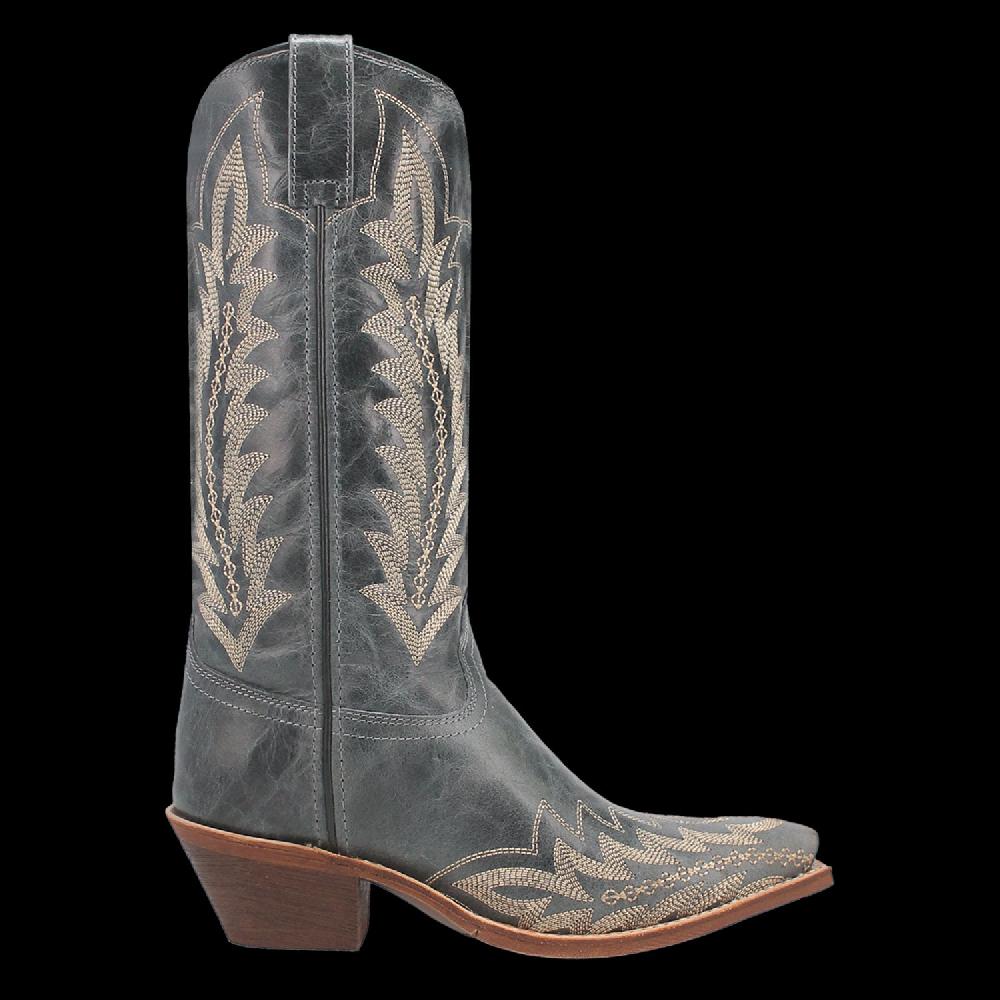 Laredo Blue/Blue Emmylee Women's Leather Boots 52207