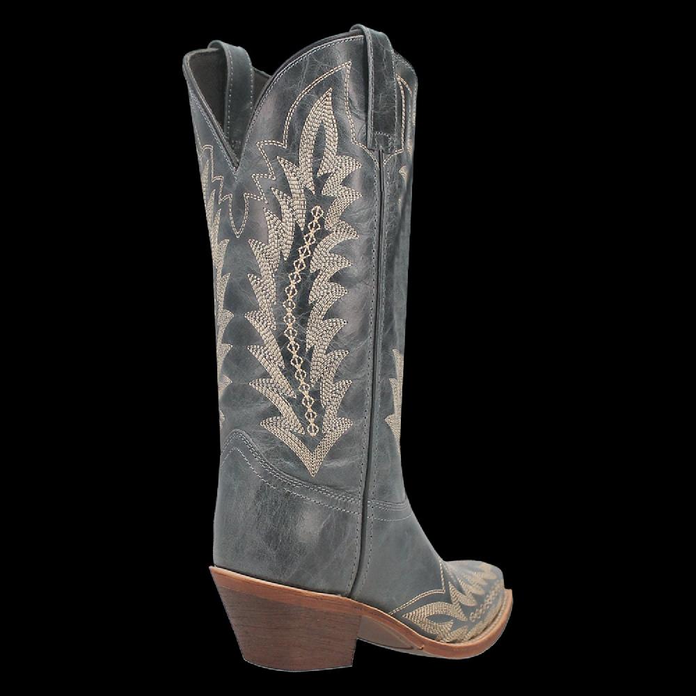 Laredo Blue/Blue Emmylee Women's Leather Boots 52207