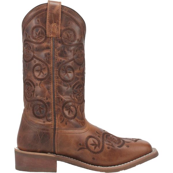Laredo Brown Dizzie Women's Western Boots 5863