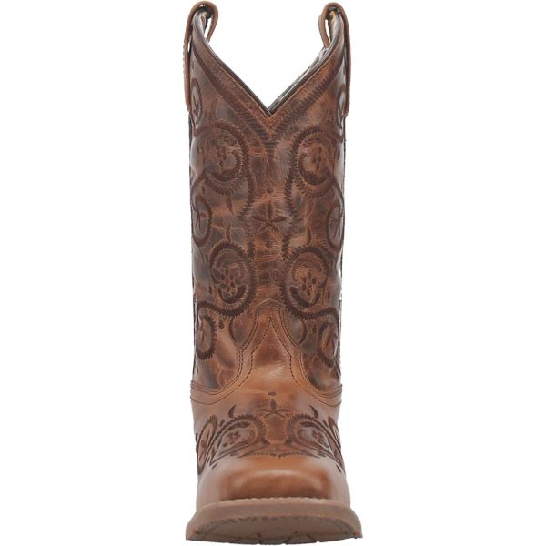 Laredo Brown Dizzie Women's Western Boots 5863