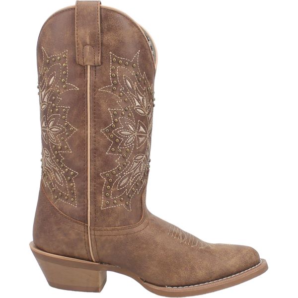 Laredo Brown Journee Women's 11 Inch R Toe Western Boots 51191