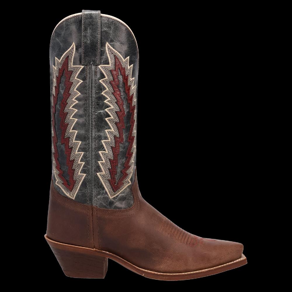 Laredo Dark Brown/Navy Cadence Women's Leather Boots 20029