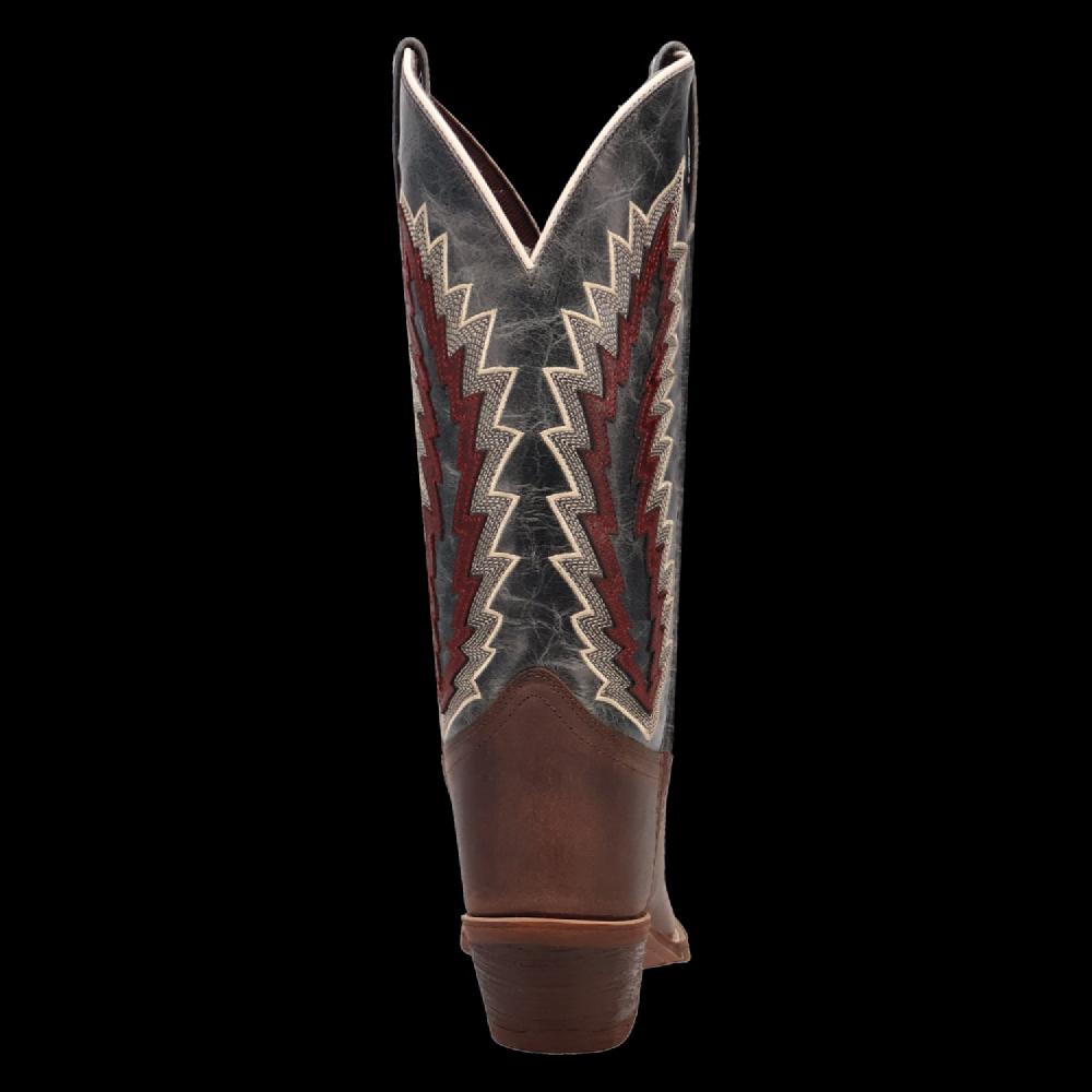 Laredo Dark Brown/Navy Cadence Women's Leather Boots 20029