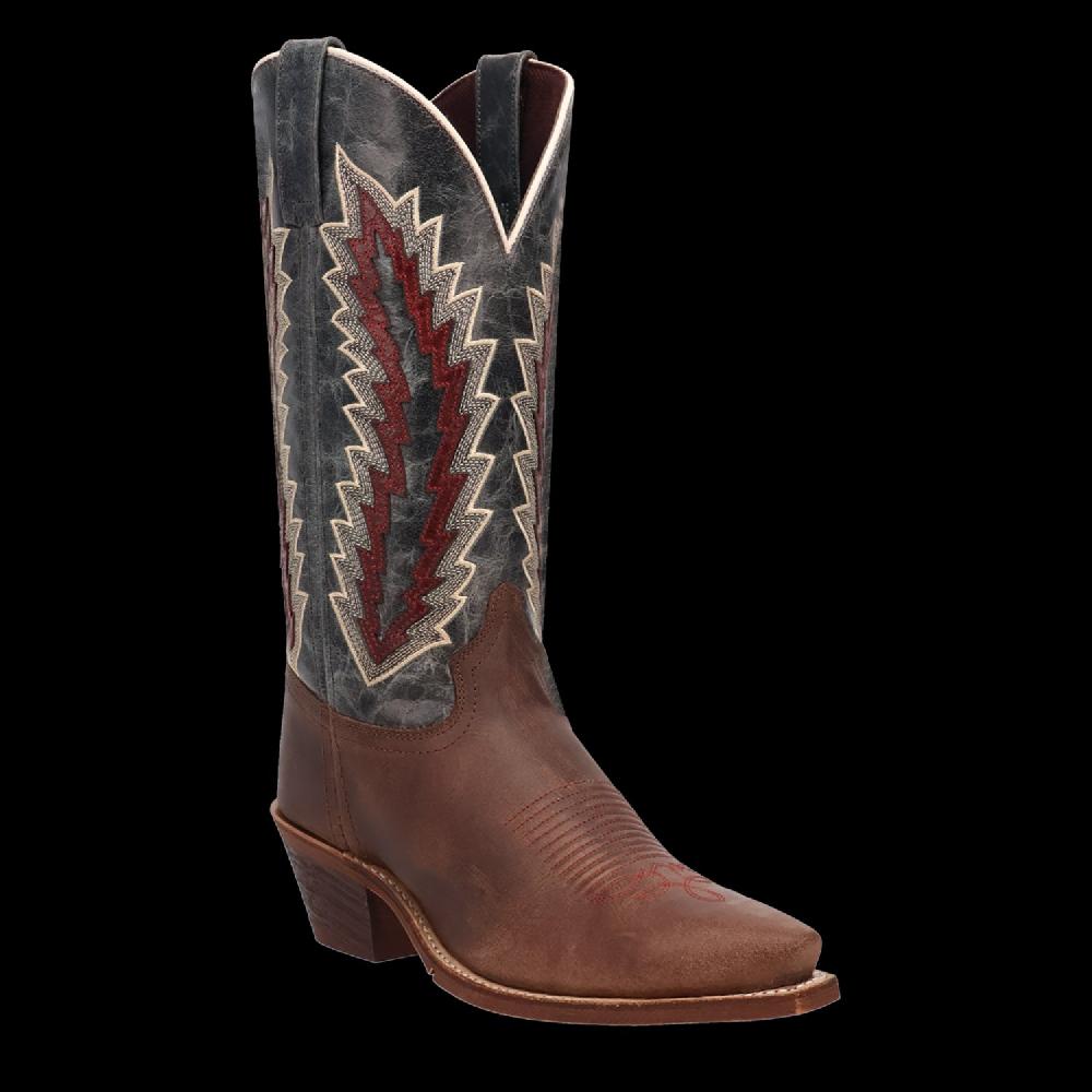 Laredo Dark Brown/Navy Cadence Women's Leather Boots 20029