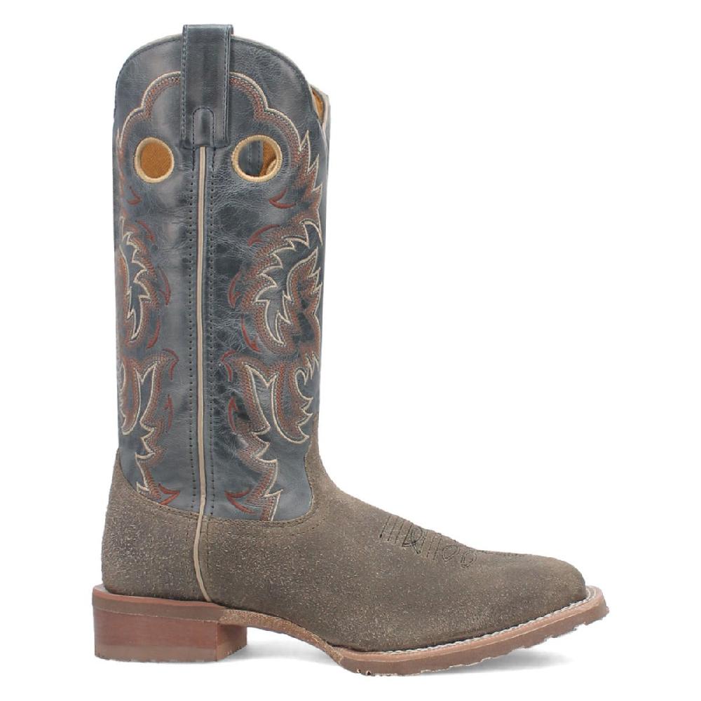 Laredo Grey Summit Men's 13 Inch Leather Broad Square Men's Western Boots 7730