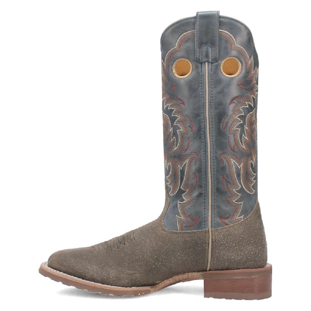 Laredo Grey Summit Men's 13 Inch Leather Broad Square Men's Western Boots 7730