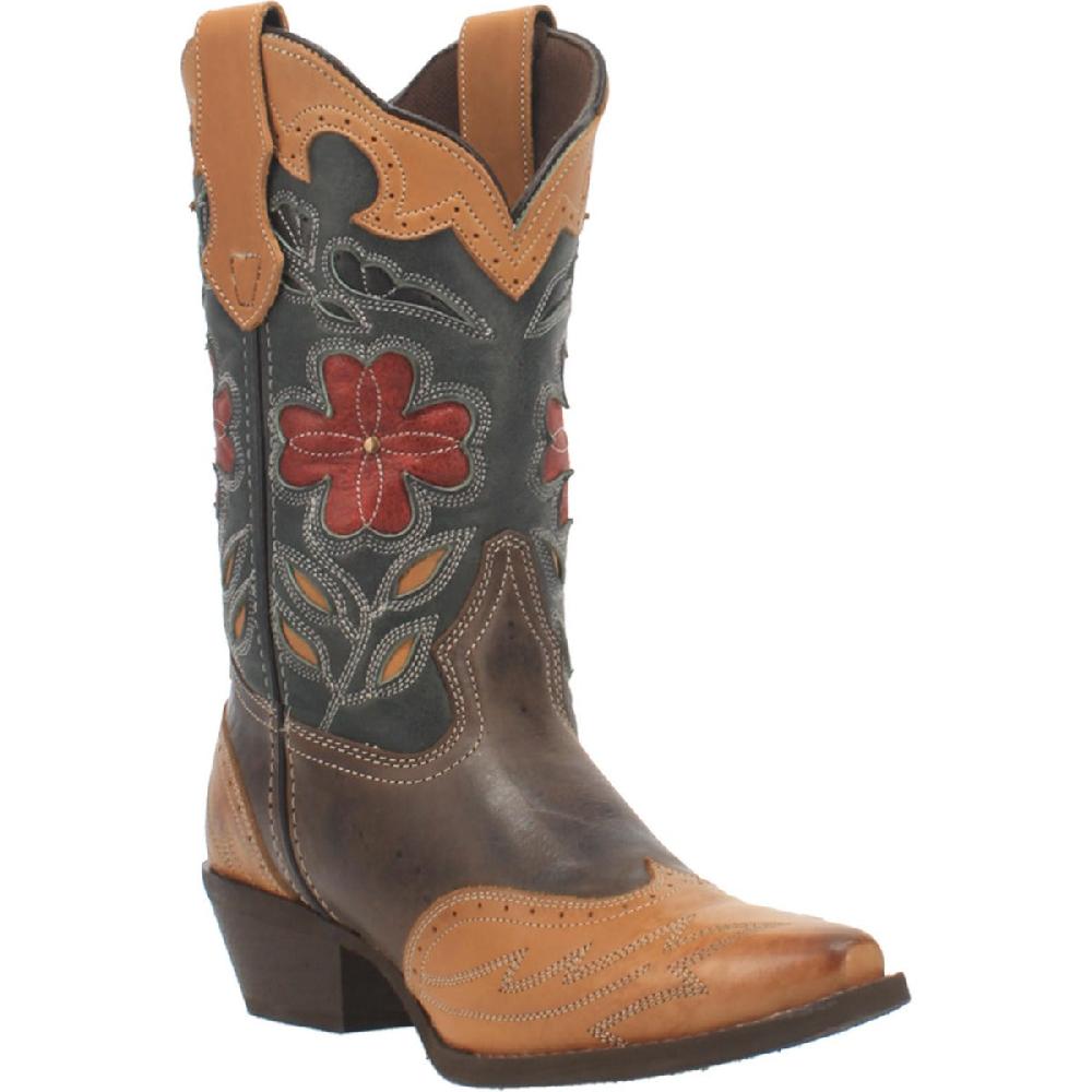 Laredo Janis Multi Colored Snip Toe Ladies Western Boot 52372