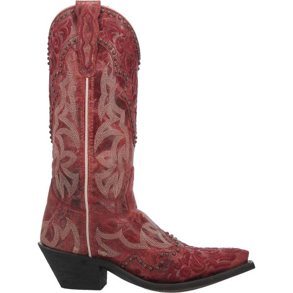 Laredo Red Braylynn Women's Western Leather Boots 52411
