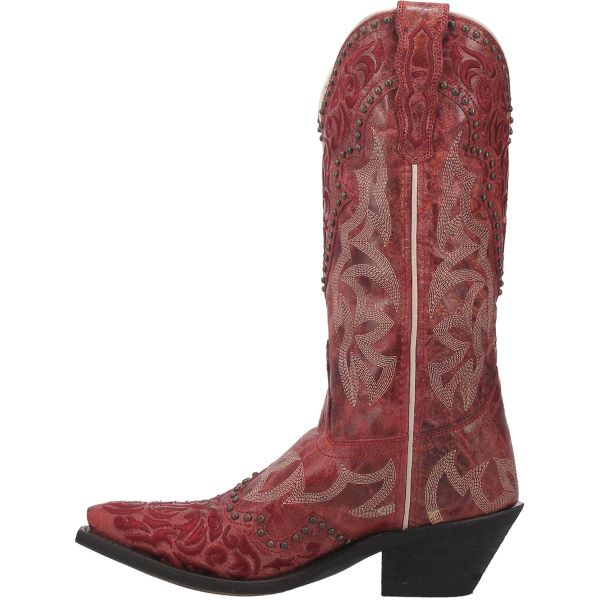 Laredo Red Braylynn Women's Western Leather Boots 52411