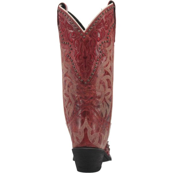 Laredo Red Braylynn Women's Western Leather Boots 52411