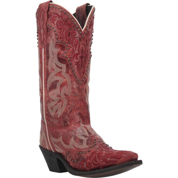 Laredo Red Braylynn Women's Western Leather Boots 52411
