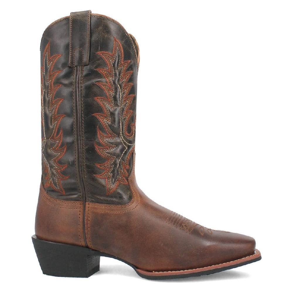 Laredo Rust Kent 12 Inch Men's Leather Cowboy Square Toe Western Boots 68370
