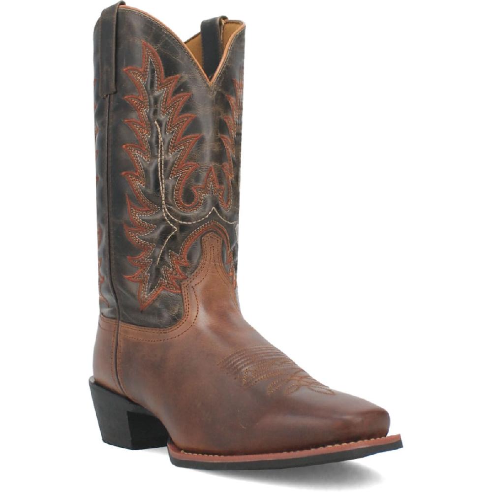 Laredo Rust Kent 12 inch Men's Leather Cowboy Square Toe Western Boots 68370