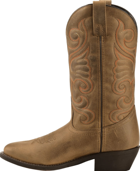 Laredo Tan Distressed Leather Bridget Womens Western Boots 51084