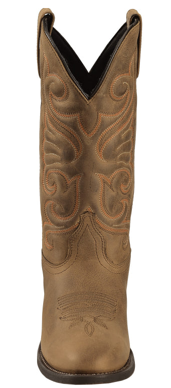 Laredo Tan Distressed Leather Bridget Womens Western Boots 51084