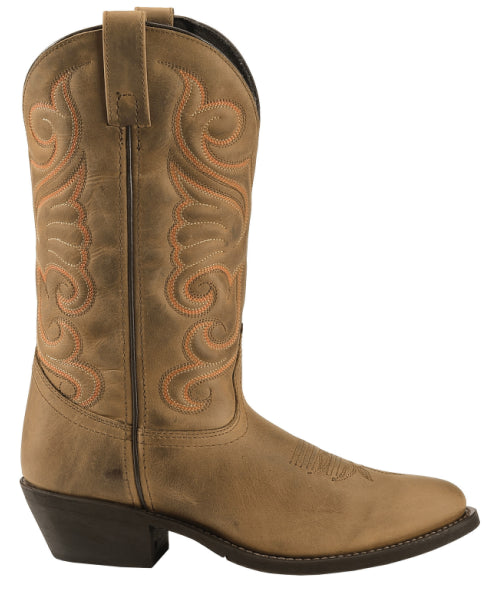 Laredo Tan Distressed Leather Bridget Womens Western Boots 51084