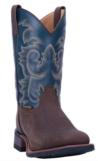 Laredo Tan Hamilton Western Men's Boots Wide Square Toe 7936