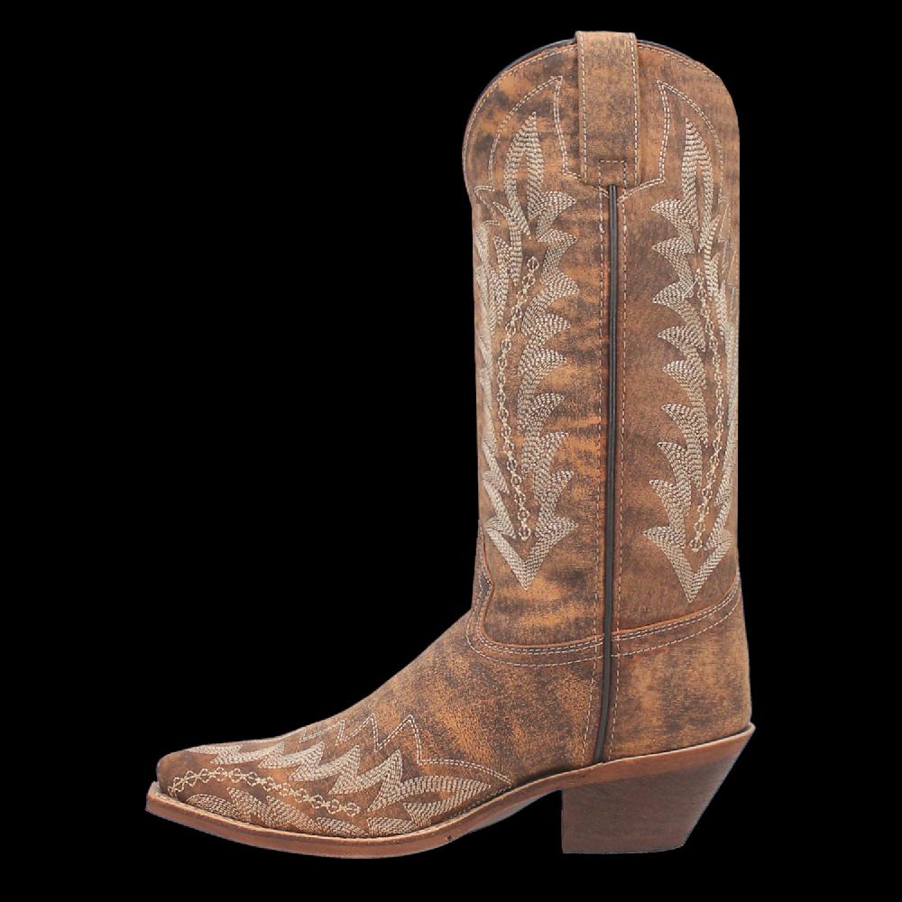 Laredo Tan/Tan EmmyLee Women's Leather Boots 52189