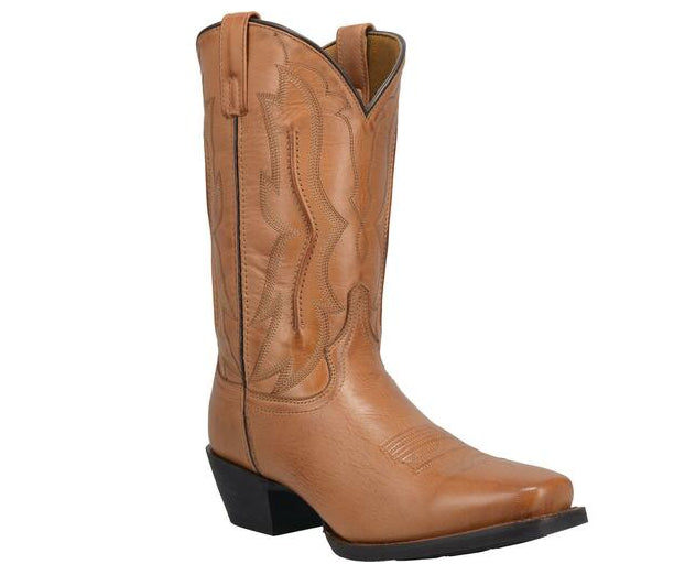 Laredo Tan Walnut Creek Square Toe Men's Western Boots 68336