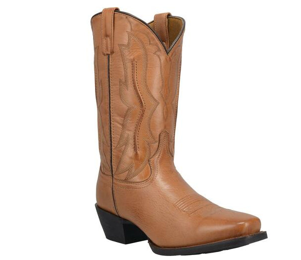 Laredo Tan Walnut Creek Square Toe Men's Western Boots 68336
